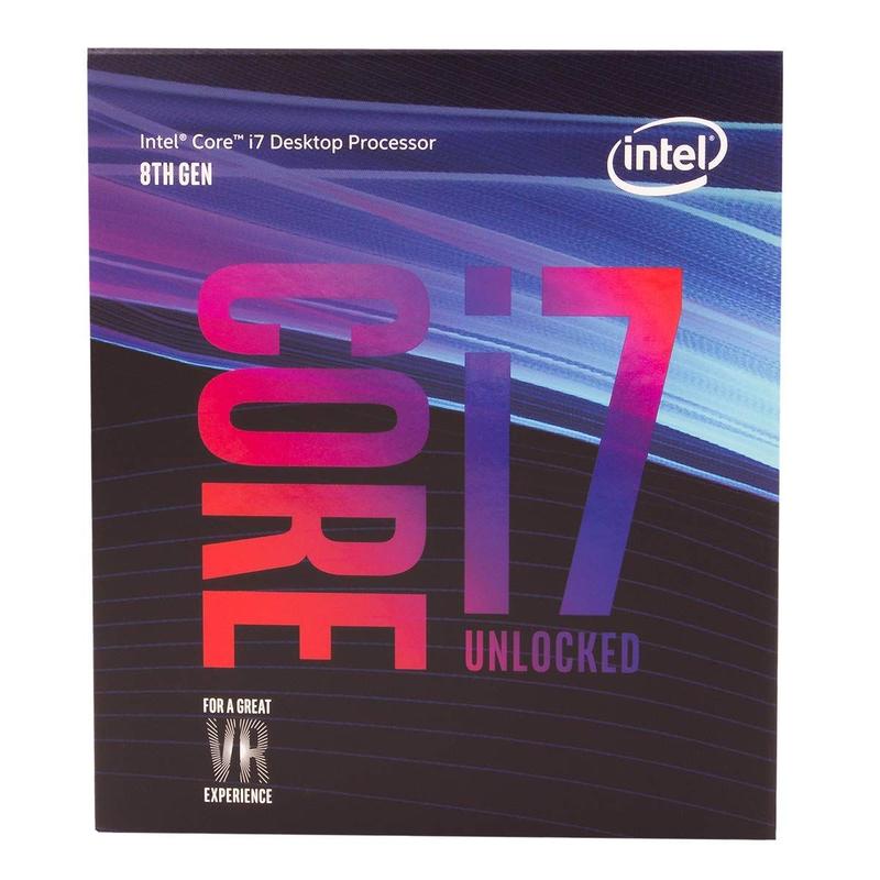 Intel Core i7 8700 2個セット Processador Intel Core i7-8700K - 6 Núcleos, 4,7 GHz, LGA1151, 95W
